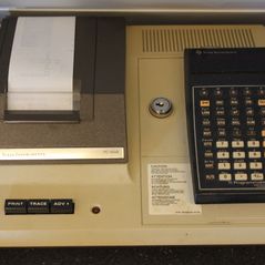 Texas Instruments TI-58C og PC-100B 